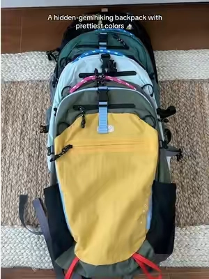 A super lightweight outdoor backpack~#backpack #hikingbackpack #hikingbag #Hiking #backtoschool 