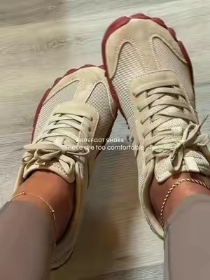 My feet are obsessed 🤎     Perfect for walking & everyday wear. #barefootshoes #widetoebox #comfyshoes #CapCut 