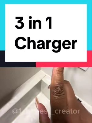 Replying to @lena This 3in1 charger is definitely from the future. #Tech #Technology #ChargingStation #tiktokshoploveatfirstfind #tiktokshopcreatorpicks       