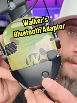 Upgrade your Walker’s Razors without buying a whole new headset. Bluetooth 5.1, up to 30 hours of battery life, USB-C charging, hands-free calling, and voice assistant support—all in one simple add-on. #WalkersRazors #HearingProtection #BluetoothAdapter #RangeGear #EDC