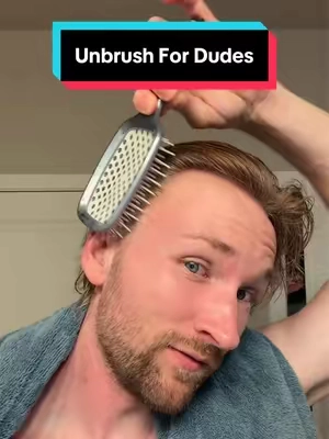 For my long haired fellas #unbrush #hairbrush #menshair #menshealth #starwars 