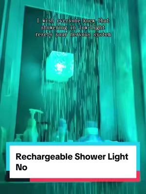 Low light showers feel healing because they remove stimulation your nervous system has been carrying all day. Less glare. Less sensory input. Less pressure to "perform." Just warm water, quiet room, and your thoughts slowing down for the first time all day.#shower #showerlight #waterprooflight #ambientlight #bathroomessentials 