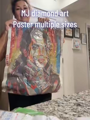 I thought I got him a cool Micheal Jackson poster..: I mean I did, it just needs to be done #diamondpainting #bead #art #poster #michaeljackson 