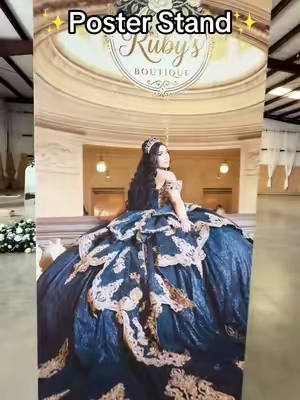 #posterstand #poster #banner #quinceañera #diyproject 