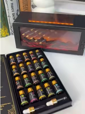 This essential oil set is a total game-changer! 20 amazing scents, comes with two droppers. Lasts a whole year, makes your whole home smell incredible.#EssentialOils #HomeFragrance #AromatherapyOils #DiffuserOils #CozyHomeVibes