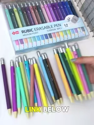 The ultimate planner companion.#iigen #backtoschoolshopping #rubicerasablepen #erasablepen#planner 