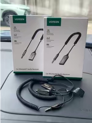 Use this adapter to turn your aux into bluetooth! #auxtobluetooth #SummerWins #tiktokshopsummersale #bluetooth #DealsForYouDays