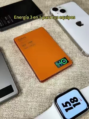 🔋 ¿Un cargador MagSafe portátil con indicador de batería? Me has convencido. #magsafe #powerbank #cargadorinalambrico #accesoriosapple #techtok