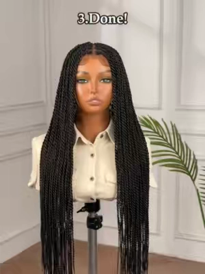 I saved hours and still look cute. 😭💅🏾#frodio #frodiohair #veralux #fyp #summerwins #wig #braidstyles #braidwig #syhtheticwig