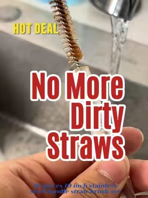 The easiest way to clean reusable straws
#strawbrush #strawcleaner #strawcleaning #straw #dealsforyoudays