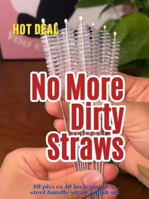 The tiny brush every straw user needs 🧼
#strawbrush #strawcleaner #strawcleaning #straw #dealsforyoudays