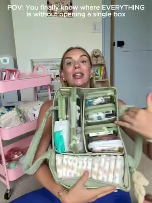 Waterproof enough for the pool, sturdy enough for travel, clear enough to actually find what you need. #WaterproofDiaperBag #organization #ToyRotationHacks #TravelWithBaby #organizedhome @PIQOLA 