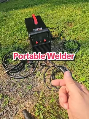 Grab the perfect gift idea with this portable welder! #portablewelder #migwelder #bluecollar #giftsforhim #tiktokshopcreatorpicks 