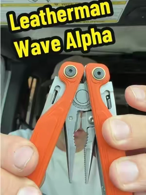 The weatherman wave Alpha is the ultimate everyday carry multitool! With a magnet cut blade and G10 handle,  it functions like an EDC pocket knife, but has full-size implements and tools. If you’re looking for a high-end multitool, you just found it. ##leathermanwavealpha##leathermanwave##multitool##edcknife@@Leatherman Tools