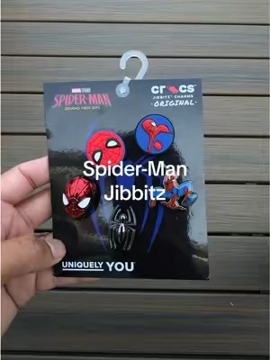 Get yours before they’re gone #crocs #jibbitz #disney #spiderman #spidey 
