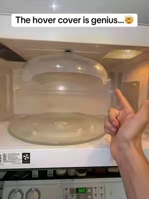 #hovercover #microwavecover #KitchenHacks #homefinds #kitchengadgets 