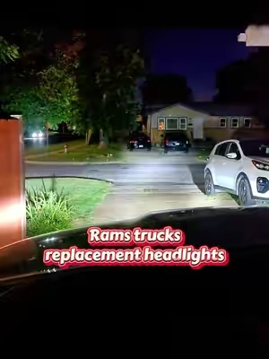 Replying to @therobinnn upgrade or replace your old Ram trucks headlight assembly with these New Headlights. #Ramtrucks #headlights #accessories #tiktokshopsummersale #tiktokshopcreatorpicks @Nilight Motors 
