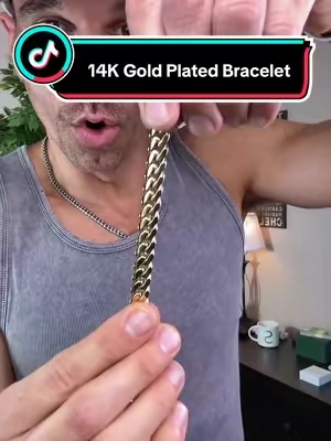 such a steal 🤝 #14k #goldplated #bracelet #tiktokshopsummersale #tiktokshopcreatorpicks 
