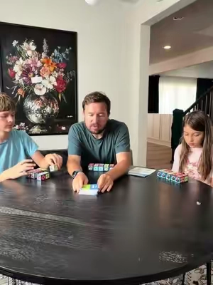 Disney fans, this puzzle game is so much fun! 🧩✨ Match the pattern on the card as fast as you can. It’s a great screen-free game that helps with focus, problem-solving, and family game nights! Who do you think would win in your house? 🏰💛 #DisneyGames #FamilyGameNight #PuzzleGame #KidsActivities #screenfreefun 