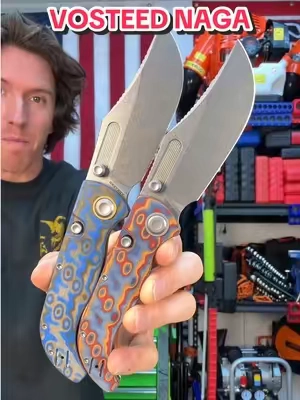 Check out the VOSTEED naga #edc #pocketknife #s35vn 