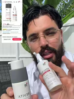 Shampoo tapa gris + nanoxidil para tratamiento extra fuerte en el cabello  #hairgrowth #crecimientodelcabello #hairproduct #hairgrowthtips #nanoxidil 