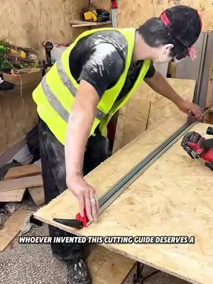 SnapFixMate Circular Saw Track, Cutting Guide Rail, Woodworking Straight Edge, #tiktok #tiktokshop 