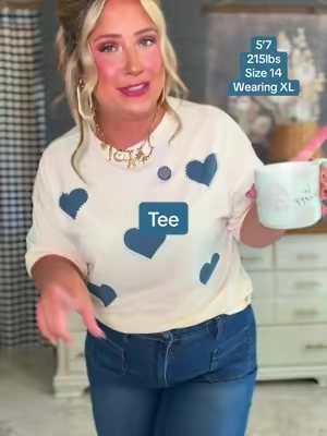 The cutest little tea for when we want to be comfy, but still look put together!