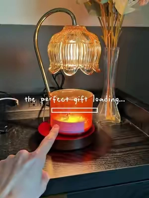 This is such a cute gift idea for mom, gift idea for grandma, or gift idea for best friends. This is an aesthetic candle warmer that not only makes your home smell good but is a beautiful home decor item.  #candlewarmer #giftideas #giftsformom #giftsforgrandma #giftsforwomen  