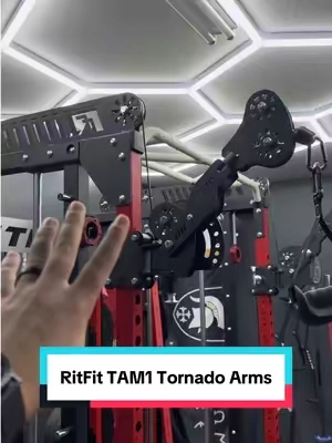 Adding these articulated lever arms unlocked a ton of new exercises without taking up any more space. One upgrade… and your setup feels completely different. @RITFIT Sports  #TikTokShopCreatorPicks #tiktokshopsummersale #HomeGym #LeverArms #GarageGym