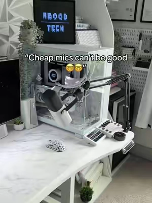 Yes they can actually. #mics #microphone #setup #fifine #am8 