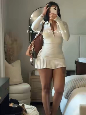 My favorite new obsession is tennis dresses 🥹🤭 #ttsfashionfinds #tennisdress #activewearfashion
