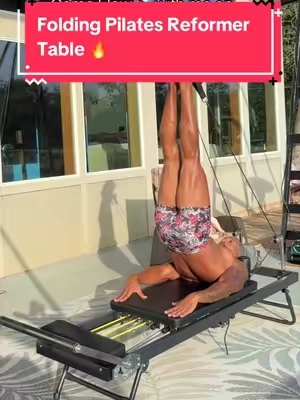 Is this worth under $300? For a foldable reformer you can use at home, I think the value speaks for itself. Whether you’re building strength, improving flexibility, increasing mobility, or just looking for a low-impact full-body workout, this machine checks a lot of boxes. If you like what you see, tap the cart and check today’s price before it changes. 🛒 * Full-Body Strength 💪 * Core & Posture * Flexibility & Mobility * Low-Impact Training * Balance & Stability * Foldable = Space Saving * Beginner to Advanced * Under $325 👀 FOR NOW! * Tap the Cart 🛒 #pilates #reformerworkout #reformertable #mobility #pilatesbody 