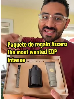 Replying to @Pedroparamo paquete de regalo de Azzaro the most wanted EDP Intense, perfume aromatico, exquisito y muy fácil de gustar #summerfinds #tiktokshopcreatorpicks #tiktokshopsummersale #azzarothemostwanted #azzaro 