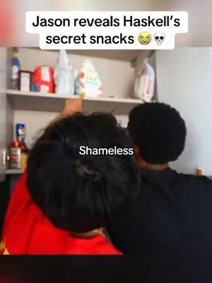 Jason reveals Haskell’s secret snacks! #shamelessnacks