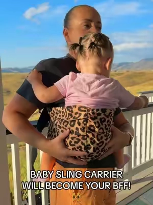 If you have a Velcro baby some days can be challenging! This baby sling just made my days waaay easier! I have my hands free again to do laundry. #velcrobaby #clingybaby #slingcarrier #babycarrier #babymusthaves 