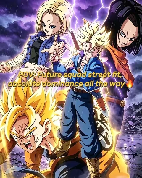 #dbz #trunks #gohan #casualoutfits #tiktokshopsummersale 