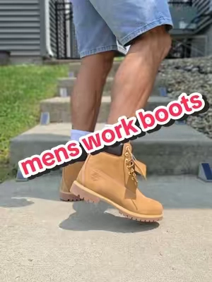 @Kickcrew mens timberland work casual boots #tiktokshopbacktoschool #titokshopcreatorpicks #tiktokshopbacktoschool #creatoricons #tiktokshopblackfriday 