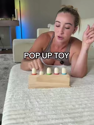 My mom has her masters in childhood development and she’s the one who taught me this 🤝 thankful to have s smart momma  #toddlertoys #toddlerdevelopmentmilestones #toddlerdevelopment 