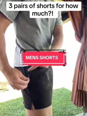 The moms are gonna love this one 🙌🏼 #Shorts #MensShorts #SummerClothes #Cheap #ZipperPockets 