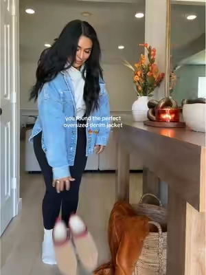 🍂🍁☕️#fyp#denimjacket#fashiontiktok#fall2026#fashion 