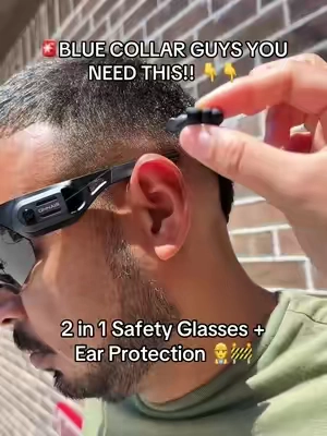 If you’re out in the field, you need this!! ✅✅ #bluecollar #bluecollarboys #bluecollarlife #safetyglasses #ppe 