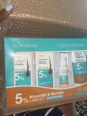 Entire minoxidil regrowth set