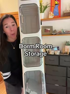 Wish I had these when I was in college! #ad #dormroomdecor #dormroom #dormroomessentials #storagesolutions 