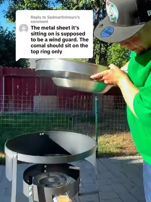 Replying to @Sadmartinhours 23” High temp resistant Discada Concave Comal  #discada #comal #rovsun #concavecomal #tiktokshopsummersale 