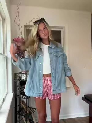 Size XL! #jeanjacket #denim #denimjacket #falldealsforyou #fallaesthetic 