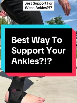 Adjustable ankle support #anklepain #ankleinjury #anklebrace #anklerehab #tiktokshopfinds 