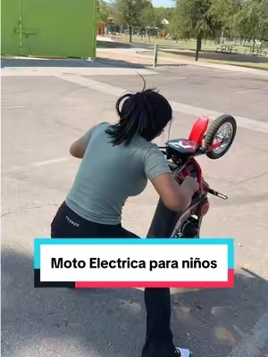 Moto eléctrica para niños es todo terreno🏍️🎁 #motocross #electriccar #electricmotocross #regalos #tiktokshopcreatorpicks 
