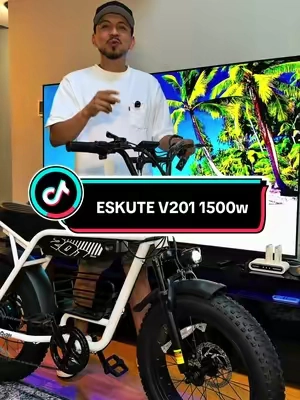 V201 Ebike 1500W #ebike #tiktokshopcreatorpicks #tiktokshopsummersale #bicicletaelectrica #summersale 