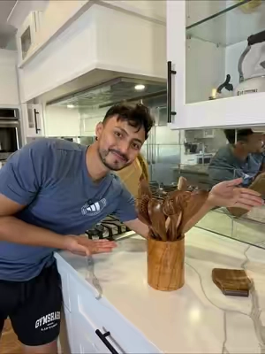 Estos cucharones de madera para la cocina me encantaron vienen 12 en el set 