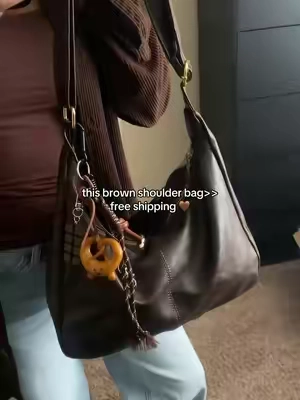 the perfect fall bag #shoulderbag #bag #brownbag #fashionfinds #tiktokshopcreatorpicks